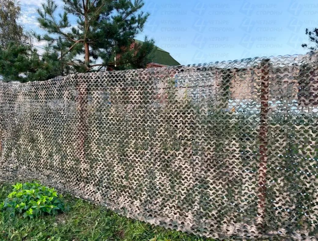 Камуфляжная сетка рабица 