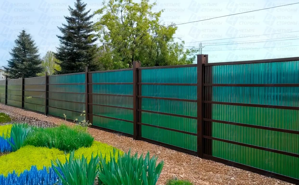 Забор на дачу