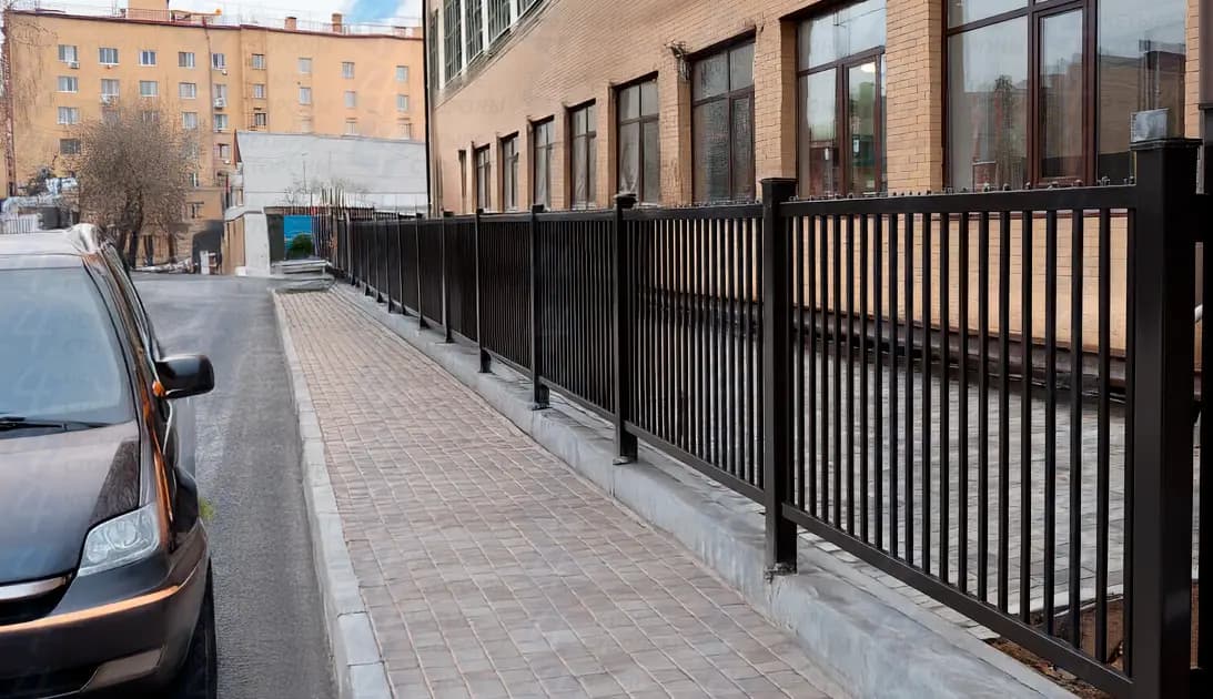 Забор Ранчо Антивандал (усиленная сталь, горячее цинкование)